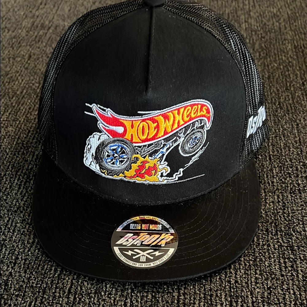 Custom Hot Wheels Trucker hat